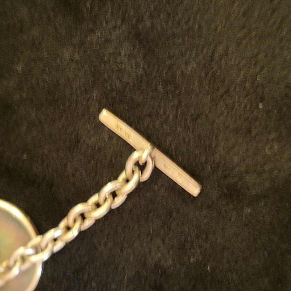 Sterling Silver Fob Style Necklace - Picture 4 of 8